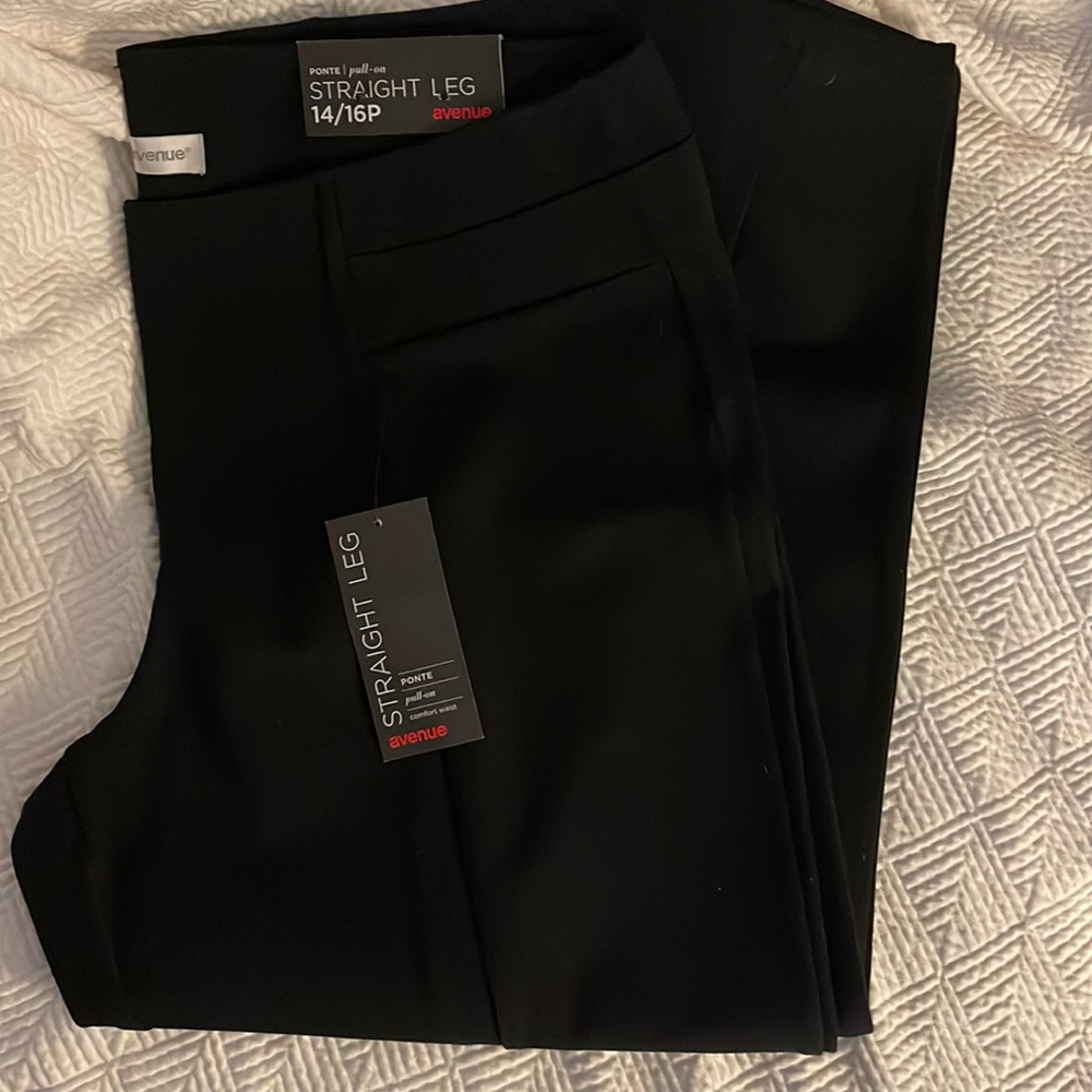 Brand new pants from Avenue pull on straight leg - Picture 1 of 5